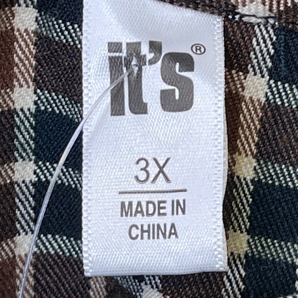 It’s CATO | Split Patchwork Two Toned Plaid Mini Slip Cami Dress - Picture 11 of 14